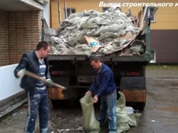 Очистили строительную площадку в Караганде.